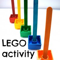 LEGO activity for toddlers