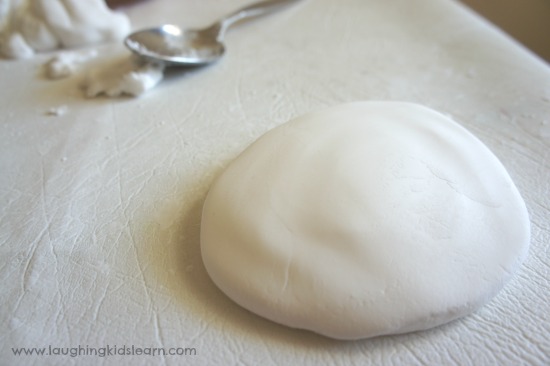 Silky Smooth play dough - 2 ingredients