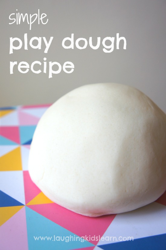 simple play dough recipe for kids 