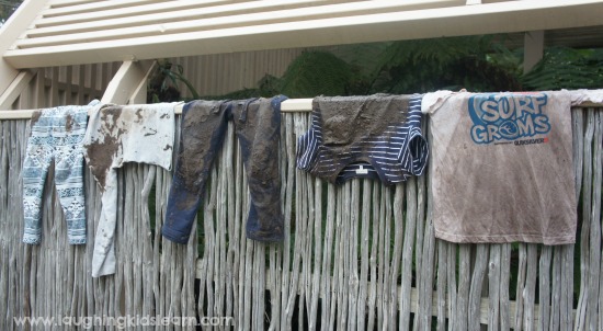 dirty clothing radiant wash