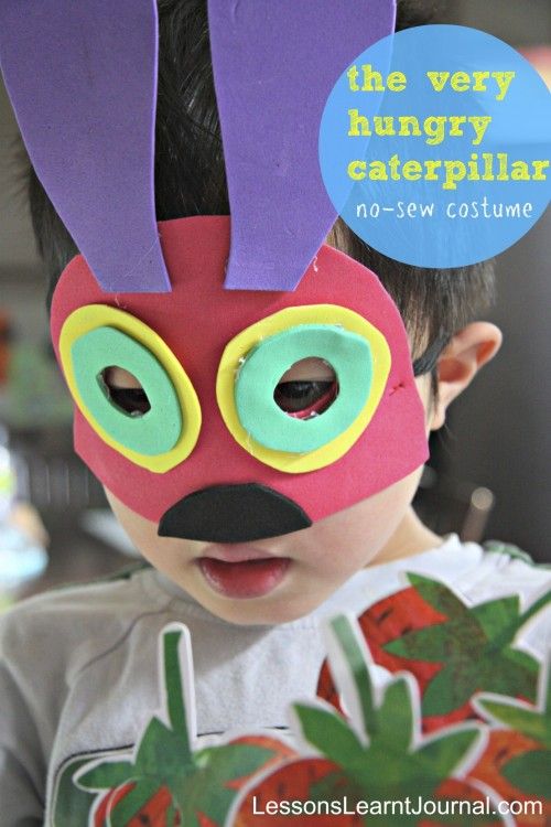 no-sew hungry caterpillar costume