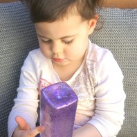 DIY Calming and quiet time glitter bottle
