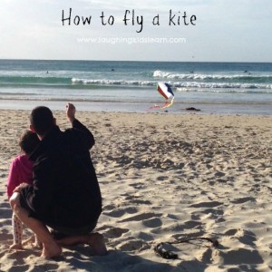 how to fly a kite tutorial for a windy day
