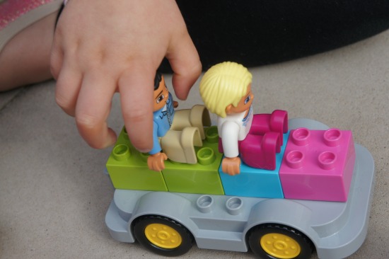 Construct a Car using LEGO DUPLO