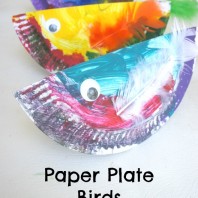Paper Plate Birds