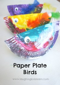 Paper Plate Birds