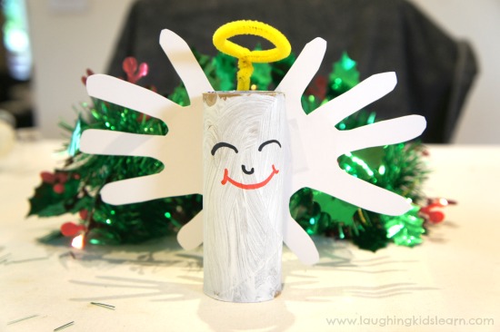 Chrsitmas angel for toddlers to make craft