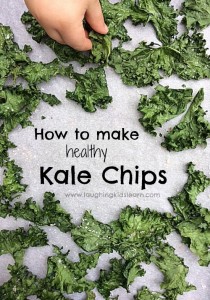how to make healthy kale chips with kids
