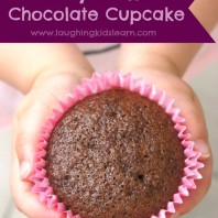 Easy to bake with kids chocolate cupcakes