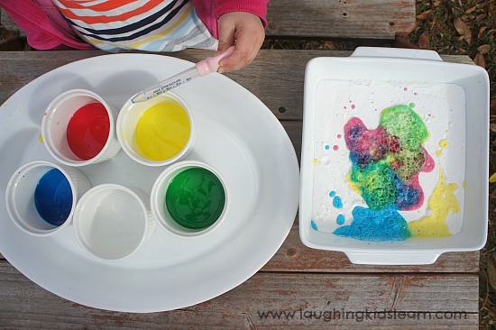 Colourful science activity