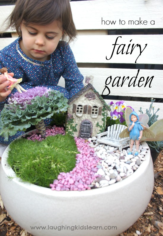 How to make a fairy garden - Laughing Kids Learn