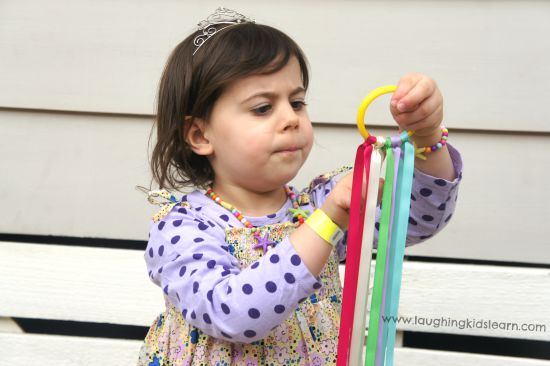 Learning colours and counting ribbons