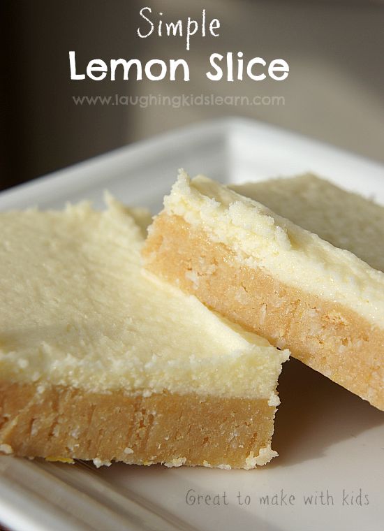 simple lemon slice kids can help make