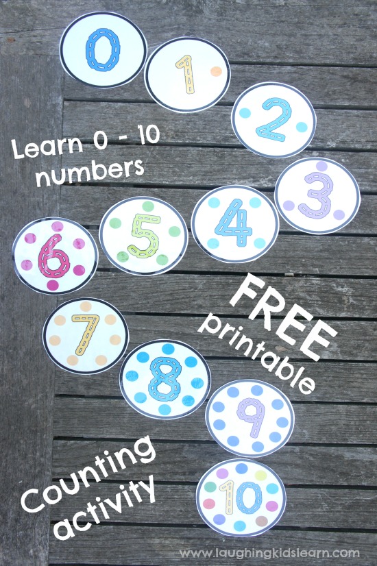 free printable number dot cards 0 to 10