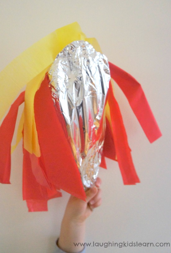 olympic torch craft for kids