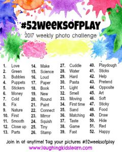 #52weeksofplay weekly photo challenge 2017