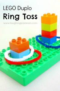 LEGO Duplo Ring Toss game for kids