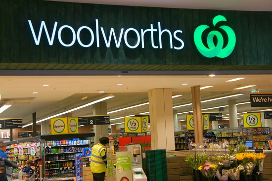 Woolworths frontage