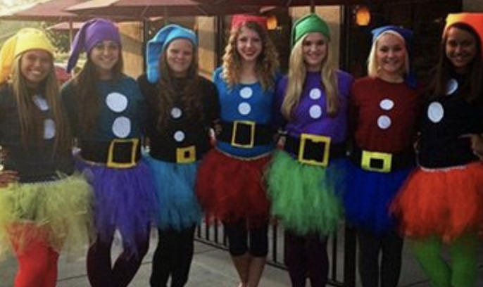 teacher group costume ideas seven dwalfs