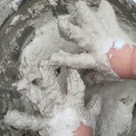 sand slime kids fingers for sensory play