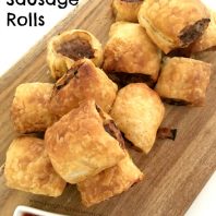 How to make quick and easy sausage rolls with your kids