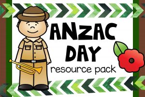 ANZAC day resource pack