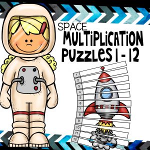 Space multiplication puzzles 1 12