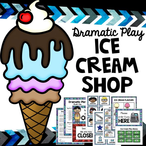 Ice Cream dramatic play ice cream store