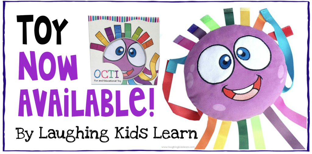 Octi plush octopus toy from laughing kids learn