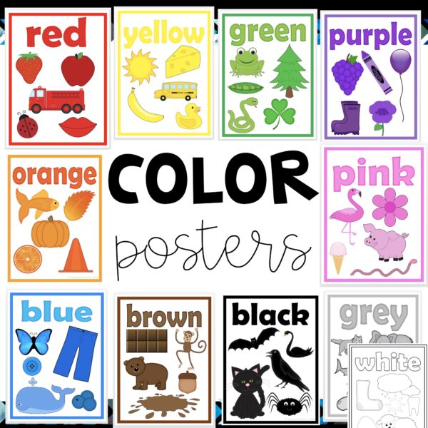 color poster for children