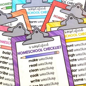 homeschooling checklist for parents educating children at home