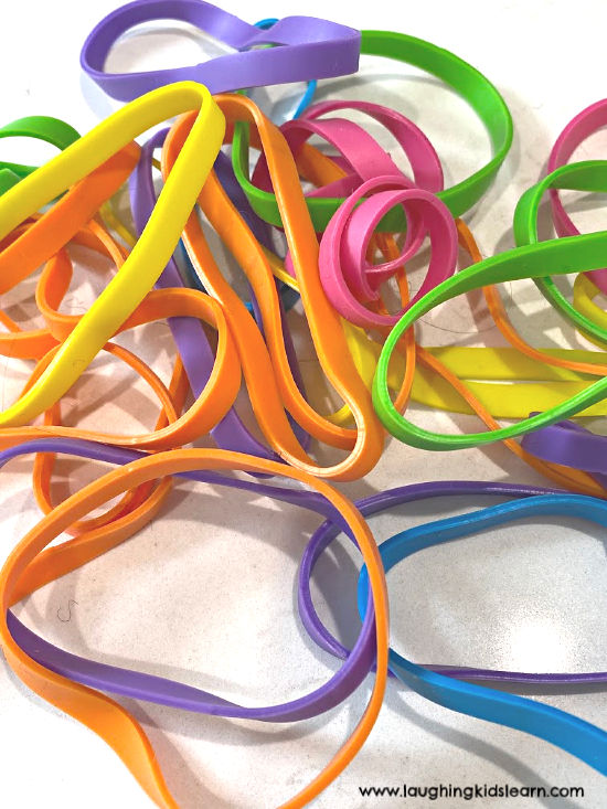 rubber bands for bouncy rubber balls