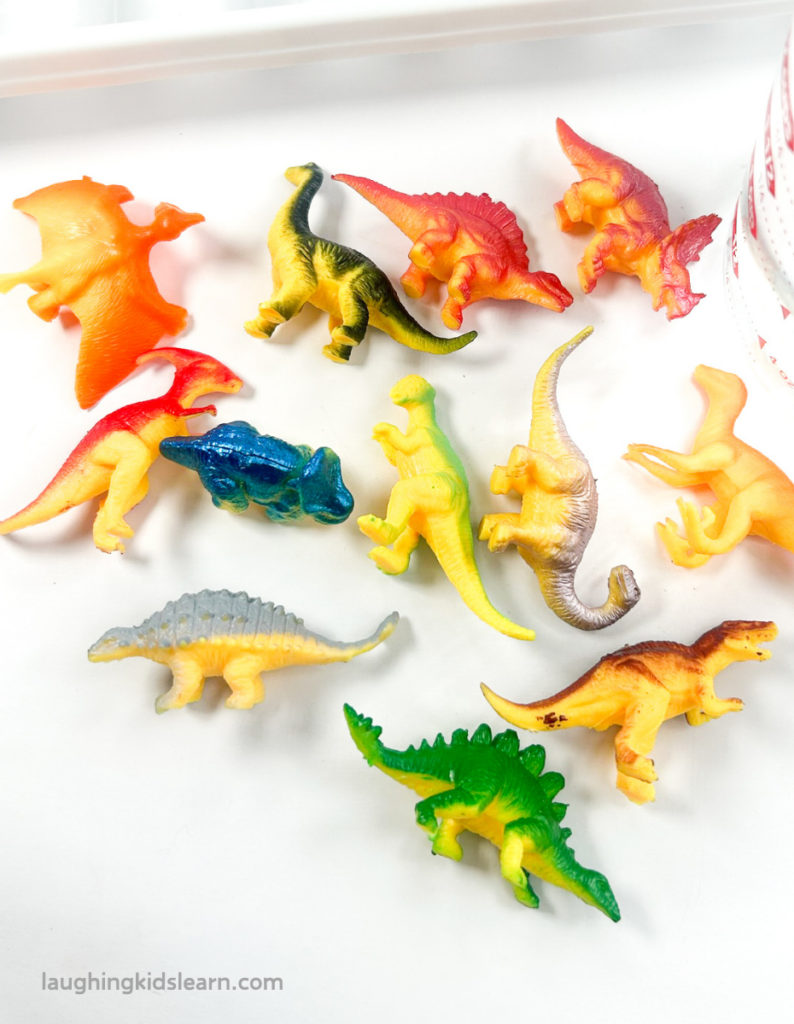 Dinosaur figurines